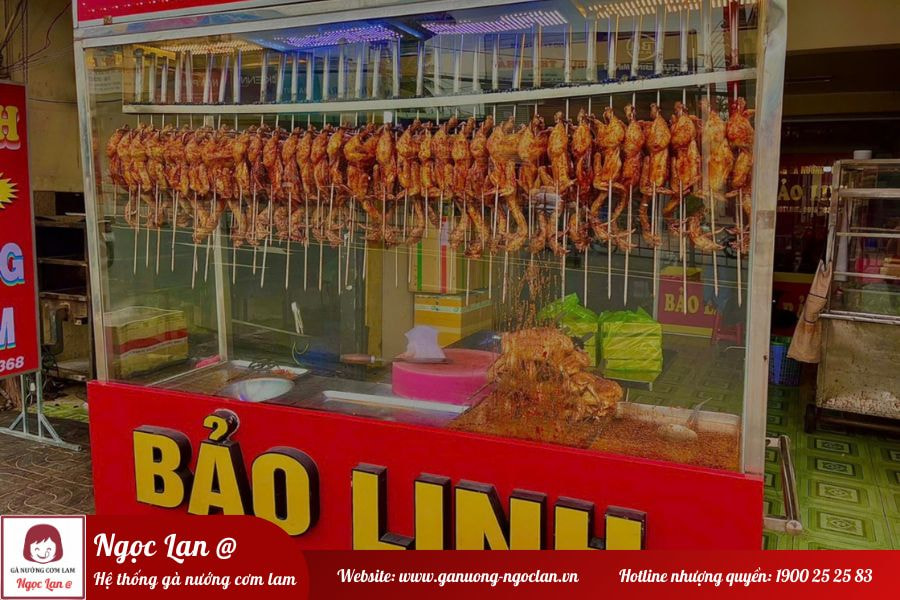 Gà nướng cơm lam Bảo Linh - Một hệ thống ẩm thực đậm chất núi rừng 5 Gà nướng cơm lam Bảo Linh