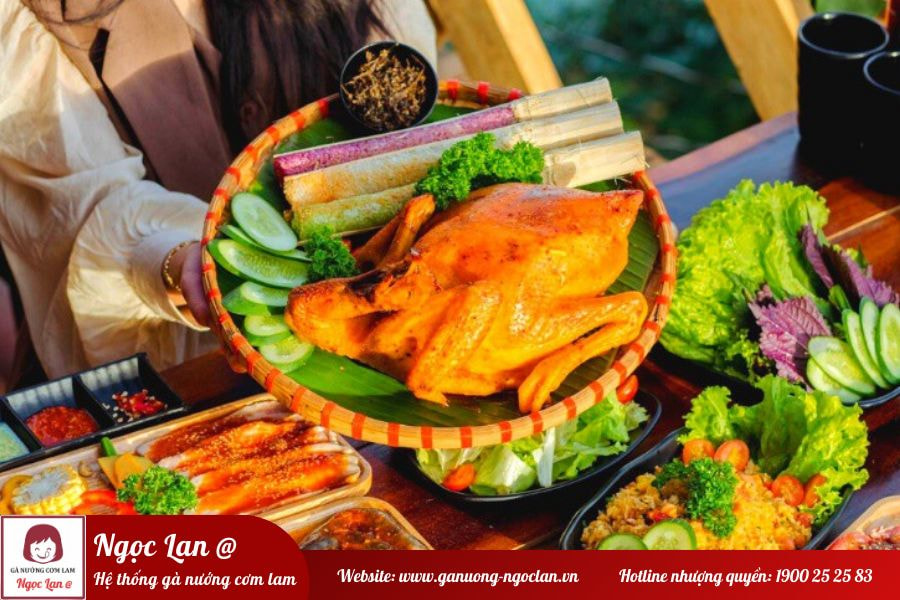 Gà nướng Khói Thông Đà Lạt 3 Gà nướng Khói Thông Đà Lạt