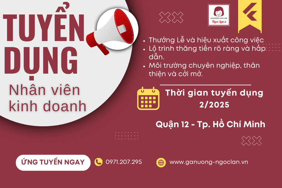 Tuyển Dụng Nhân Viên Kinh Doanh Với Mức Lương Hấp Dẫn